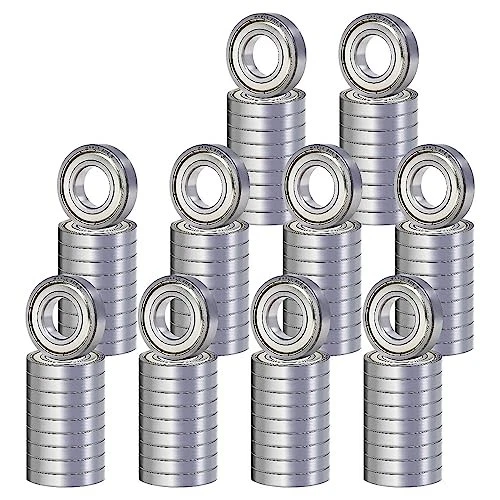 6203-ZZ Ball Bearing 17x40x12mm 6203 ZZ Metal Shielded (PCs 100) - Picture 6 of 8