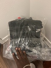 Nike Tech Fleece Windrunner Jogger Set Hoodie Sweatpants Black Grey Blue Large