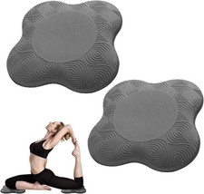 2 packs Yoga Knee Pad Mats Extra Thick for Knees Elbows Wrist Hands Head Foam Pi