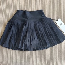 Alo Grand Slam Tennis Skirt Black W6289r Small