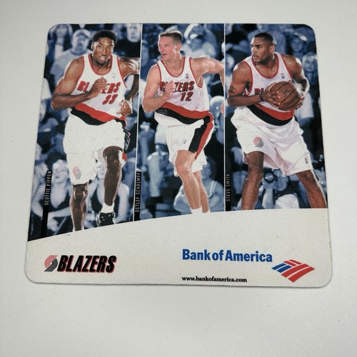 Portland Trail Blazers Scottie Pippen Computer Mouse Pad Detlef Schrempf Smith - 第 1/7 張圖片