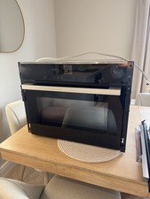 Image of NEFF integrated microwave oven, stainless steel, fully working condition.
