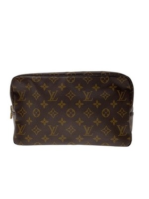 LOUIS VUITTON Truce Toilet 28 Monogram Canvas PVC BRW