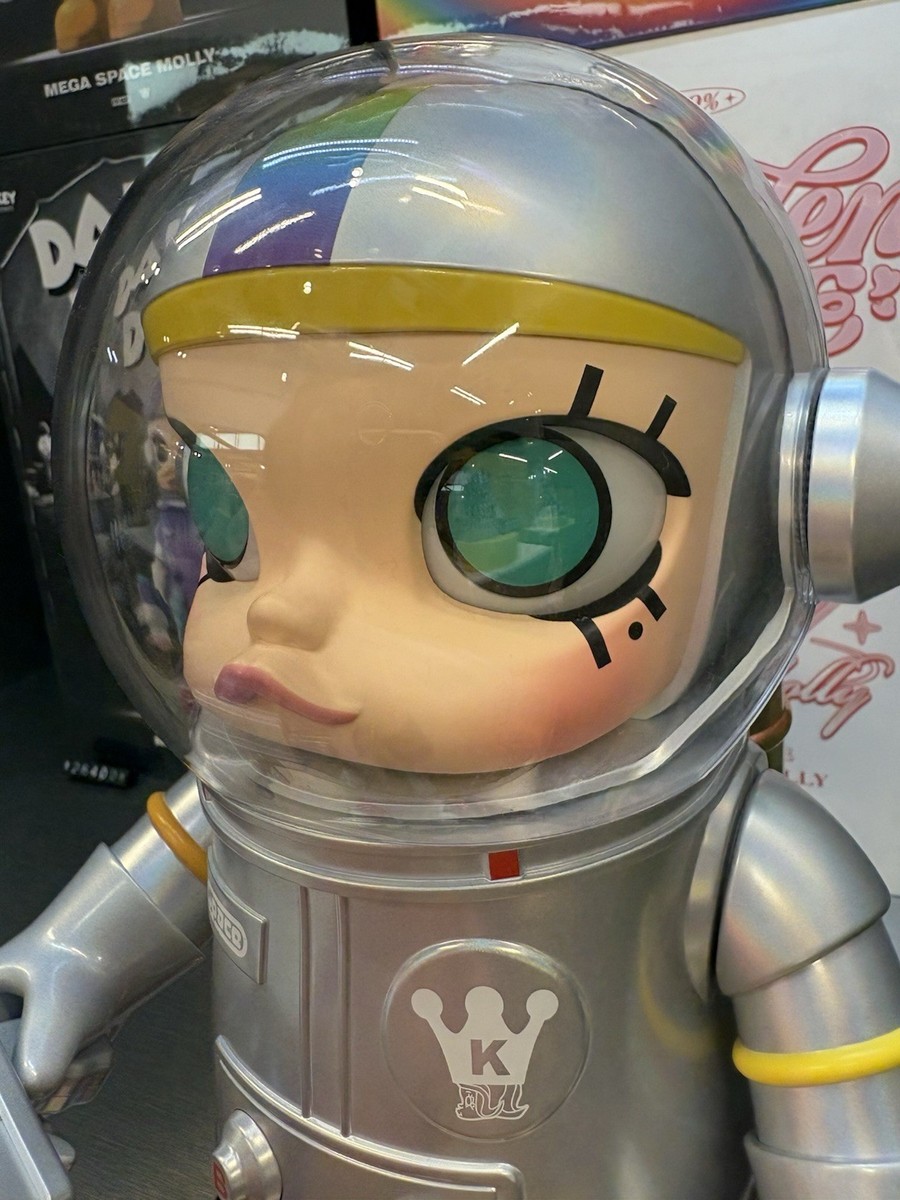 POP MART MEGA SPACE MOLLY 400% Rainbow 2.0 New Sealed