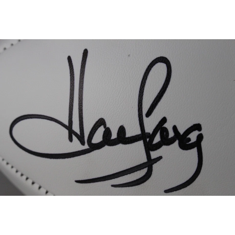 Howie Long Autographed Oakland Raiders Logo Football HOF Beckett Witness 49678 - Image 2 of 4