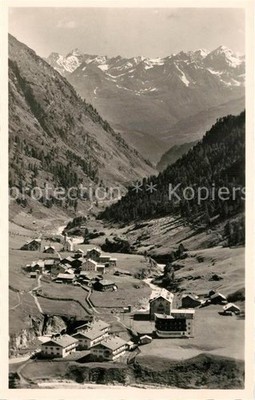 Vent Tirol Panorama am Fusse der Wildspitze