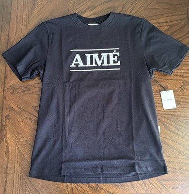 Aime Leon Dore ALD Easy Aimé Logo Tee Men s Size medium Jet Black SS23 Queens NY