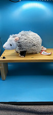 Douglas Opossum Plush Stuffed Animal Gray/White/Pink Washable 6-14 in 2024 NWT