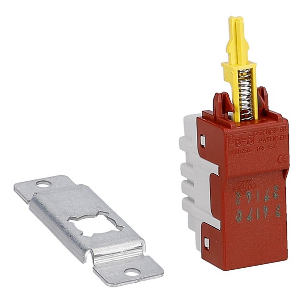 Easypart Passend FüR 1115741017 Electrolux Tastenschalter 1Fach GeschirrspüLer-image