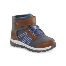 Stride Rite360 Kids Freya Ankle Bootie, Tan/Grey
