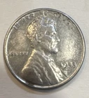 1943 Lincoln Wheat Steel Small Cent US Coin