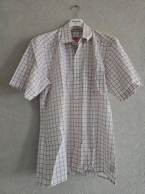 Olymp Luxor Slim Line Herren Schöne Karierte HEMD Gr. 41 Neu