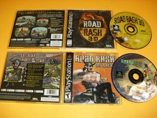 Road Rash 3D & Jailbreak complete w/ MINT DISC 9.5 out of 10 for PS1!