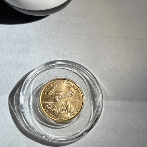 U.S. Mint American Eagle 1/10 oz Gold Coin .9167 Fineness Uncertified Bullion