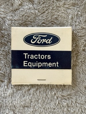 Vintage Ford Tractor Equipment Rock-Ford Sales Full & Unused Matchbook