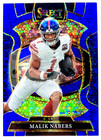 2025 Panini Select Football Blue Disco Malik Nabers #94