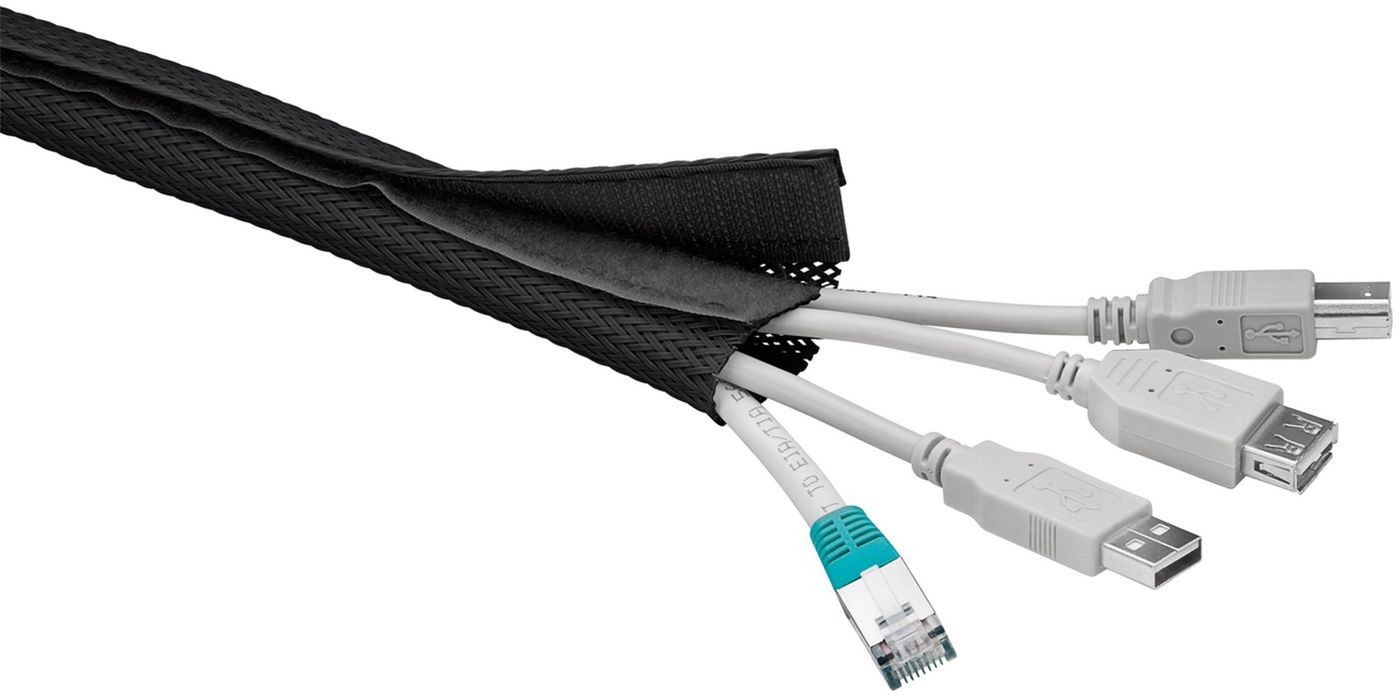 MicroConnect CABLESOCK CABLESOCK W/hook and loop 1.8m