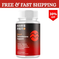 1-Pack Mars Men Capsules - MarsMen for Men Health Capsules - 180 Capsules