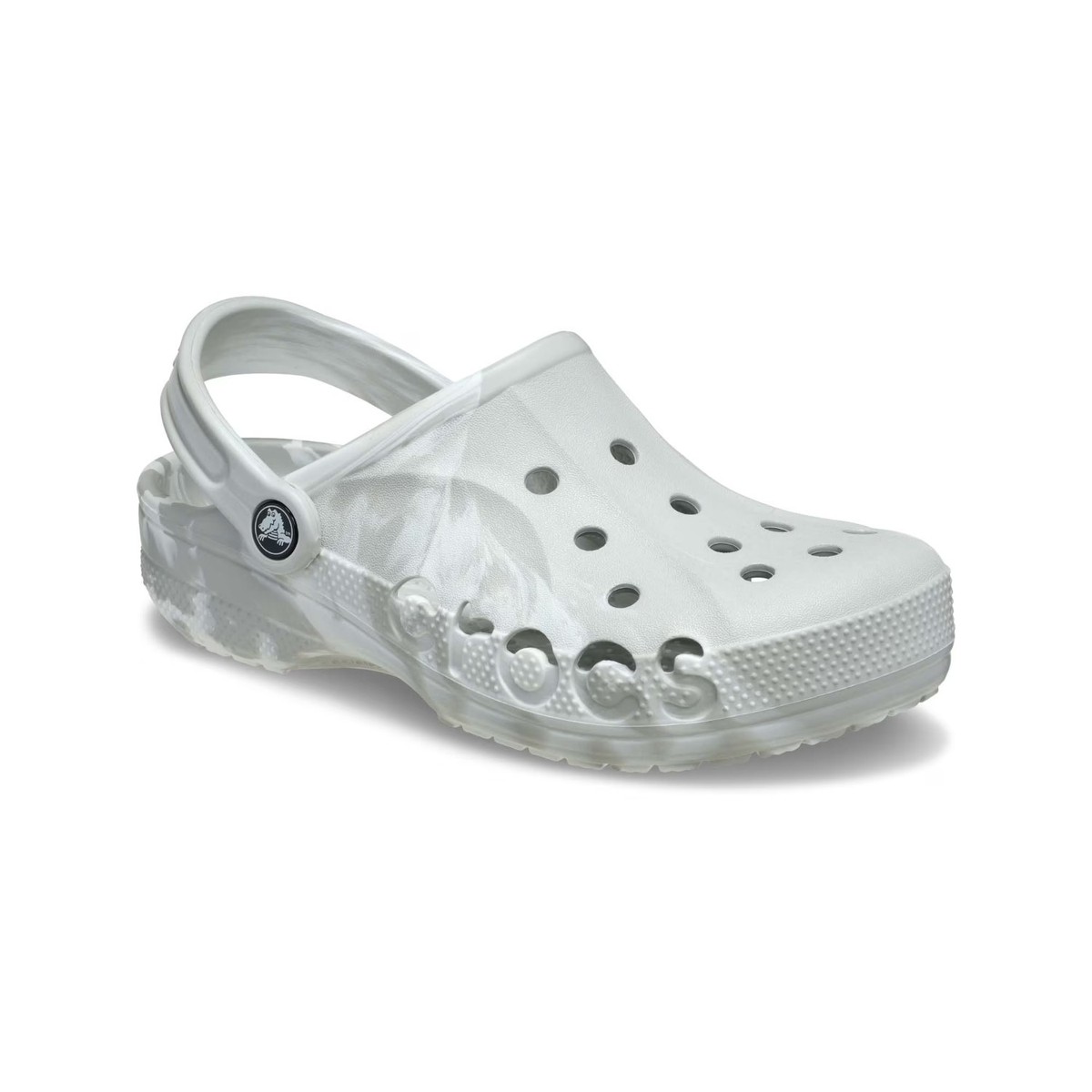4cディスペクター Crocs 206935-1FS-M7W9 Baya Marbled Clogs, Unisex, Water-Resistant