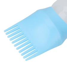 Refillable Shampoo Applicator Bottle Blue Hair Washing Squeeze Bottle for Hair