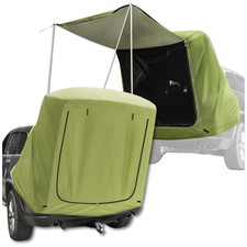 EDIBAZZAR | Wasserdichtes Kofferraumzelt für 2 Personen, grün