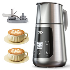 Milk Frother, All-In-1 Electric Foam Maker for Coffee, 15Oz/450Ml Automatic Foam
