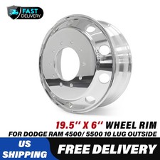 19.5x6 Forged Wheel For 2005-2021 Ford F450550 Dodge 45005500 Polished 763297 19.5x6 Forged Wheel For 2005-2021 Ford F450550 Dodge 45005500 Polished 763297
