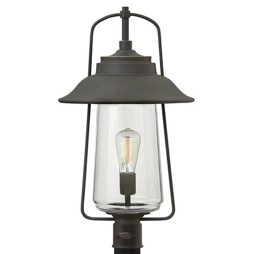 Beldenplace 22" High Oil Rubbed Bronze Outdoor Post Light - Picture 3 of 6