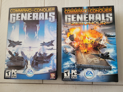Command & Conquer: Generals & Generals Zero:Hour PC 2003
