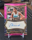 2024-25 Panini Select Bennedict Mathurin Signatures FOTL Purple Pulsar #05/15