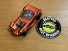 Hot Wheels Redline 1968 Beatnik Bandit Red With Button