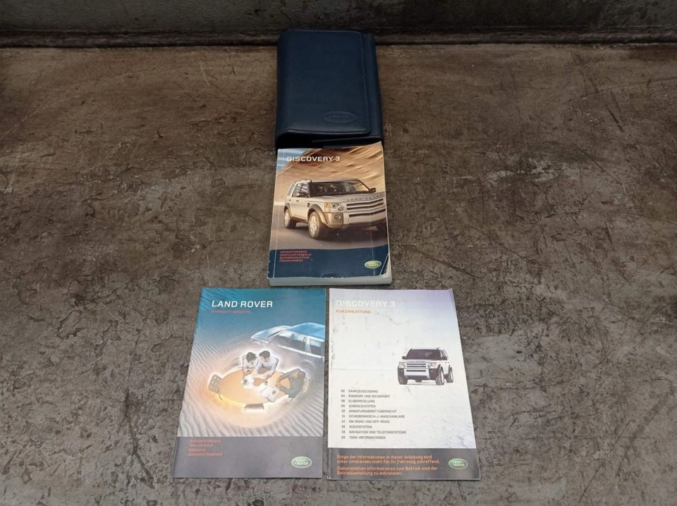 Manuale Istruzioni Mappa di Bordo per Land Rover Discovery III (L319) 2.7 Td 4X4 - Immagine 2 di 4