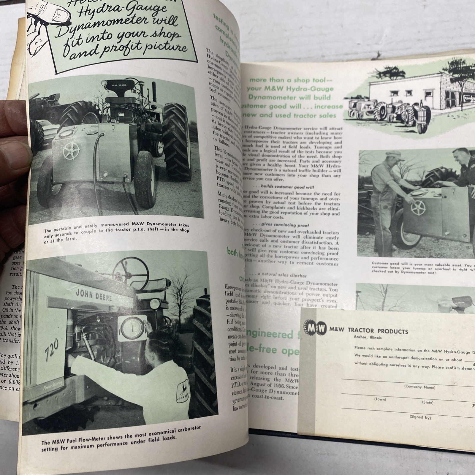 1958 59 60  John Deere General Sales Manual  Service Bulletins JM-12