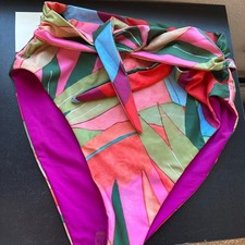 Mara Hoffman Multicolor Leaf Print Bikini Bottom