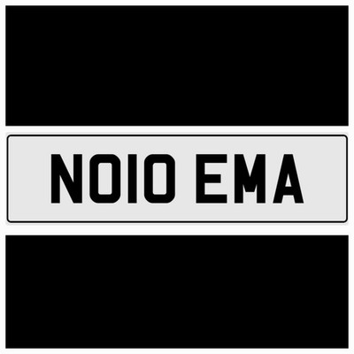 EMA   EMMA EMAS EMANUEL EM EMM NUMBER THEME PRIVATE REGISTRATION PLATE NO10 EMA