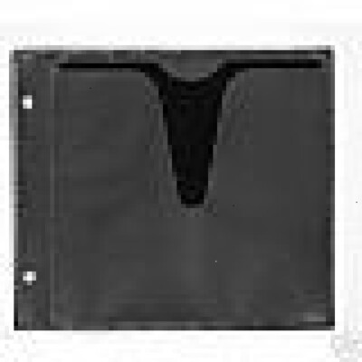 1 PC 30-CD DVD Album Case w/Artwork Sleeve, Black, 90197, W/ 15