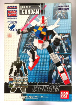 Mega Bloks Block Gundam RX-78-2 LEGO Bandai NEU