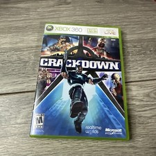 Crackdown (Microsoft Xbox 360, 2007) Complete With Manual CIB