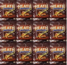 HEATH Miniatures Candy Bar Milk Chocolate English Toffee Bars 2.2 oz Each SEALED