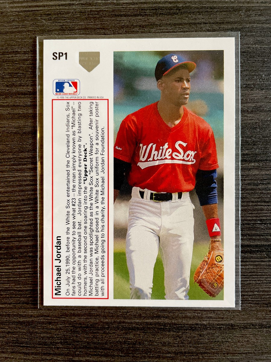 Michael Jordan 1991 Upper Deck SP1 Baseball Card, Gem Mint