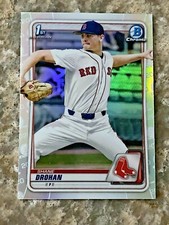 2020 Bowman Chrome Draft 1st Chrome Refractor Shane Drohan #BD-170 Red Sox RC