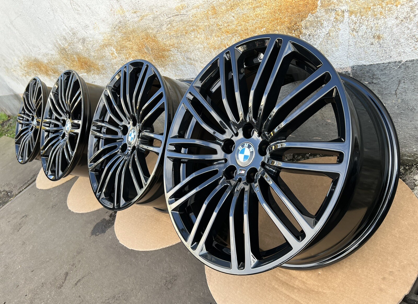 Original BMW 5er G30 G31 19 Zoll Doppelspeiche M664 Alufelgen 