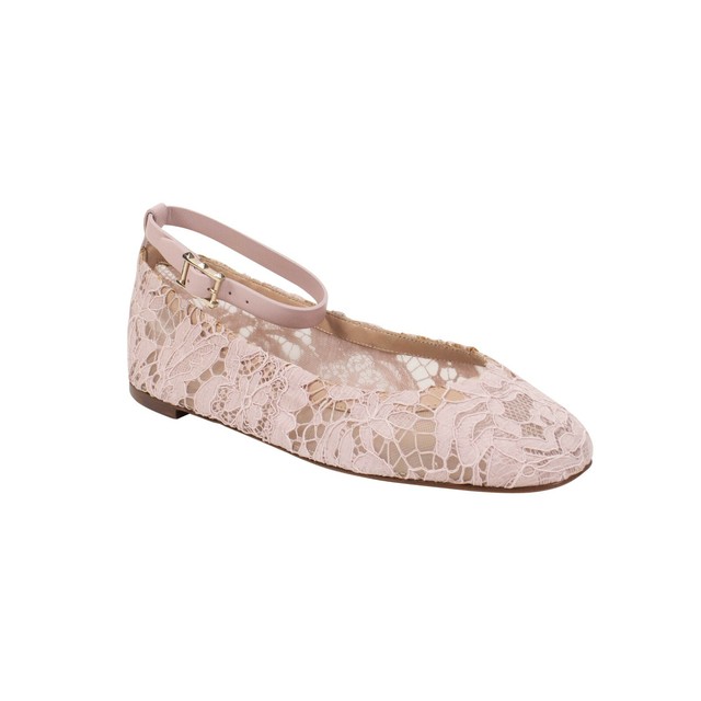 rose pink flat shoes