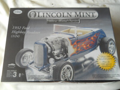 Testors Lincoln Mint Ultra Metal 1932 Ford Highboy Roadster 1:24