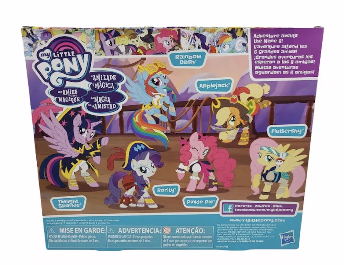 Kit Amigas My Little Pony com 6