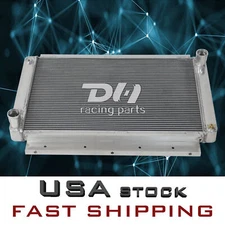 Fit 1961-1965 Lincoln Continental Base 7.0L V8 AT MT for 3Rows Aluminum Radiator