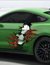 Skull Demon Car Decals Side Decal Both Side Vinyl Universal Fit Skull Demon Car Decals Side Decal Both Side Vinyl Universal Fit
