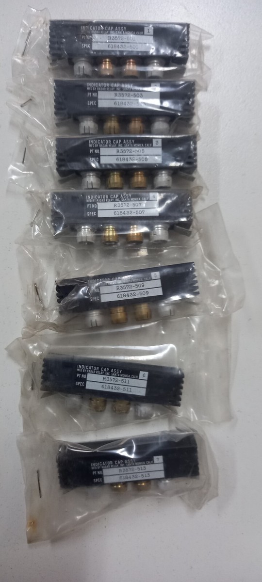 ノア　ペンタ　確認用 Set of aircraft indicator cap assy No1-No7 (lot of 7pcs) | eBay