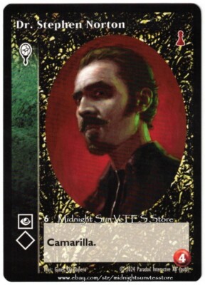 Dr. Stephen Norton Malkavian New Blood 2024 V:TES VTES Vampire CCG