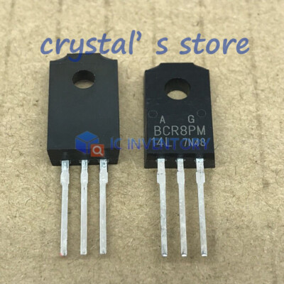 5PCS BCR8PM-14L Encapsulation:TO220F,MEDIUM POWER USE INSULATED TYPE,